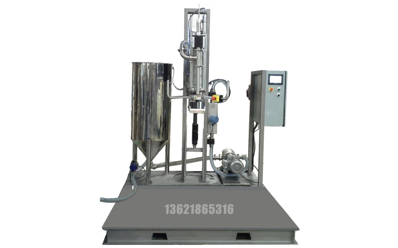 單頭半自動(dòng)質(zhì)量流量計(jì)灌裝機(jī)